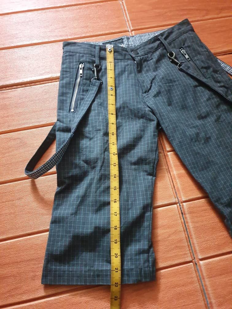 Japanese Brand 💥Sladky Japanese brand checkered punk rock style short pant Size US 27 - 9 Thumbnail