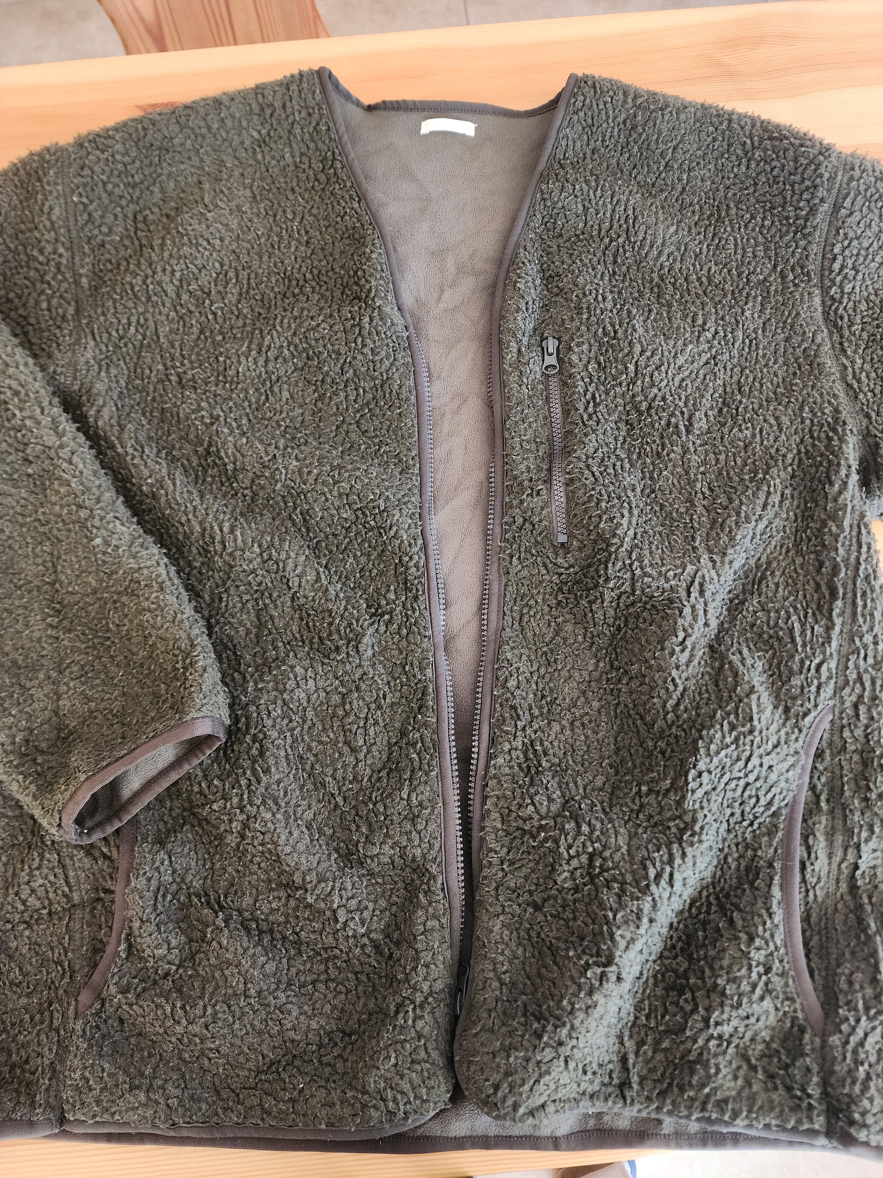 Jun Takahashi GU Uniqlo x Undercover Sherpa Jacket – Jun Takahashi (L Size US L / EU 52-54 / 3 - 10 Thumbnail