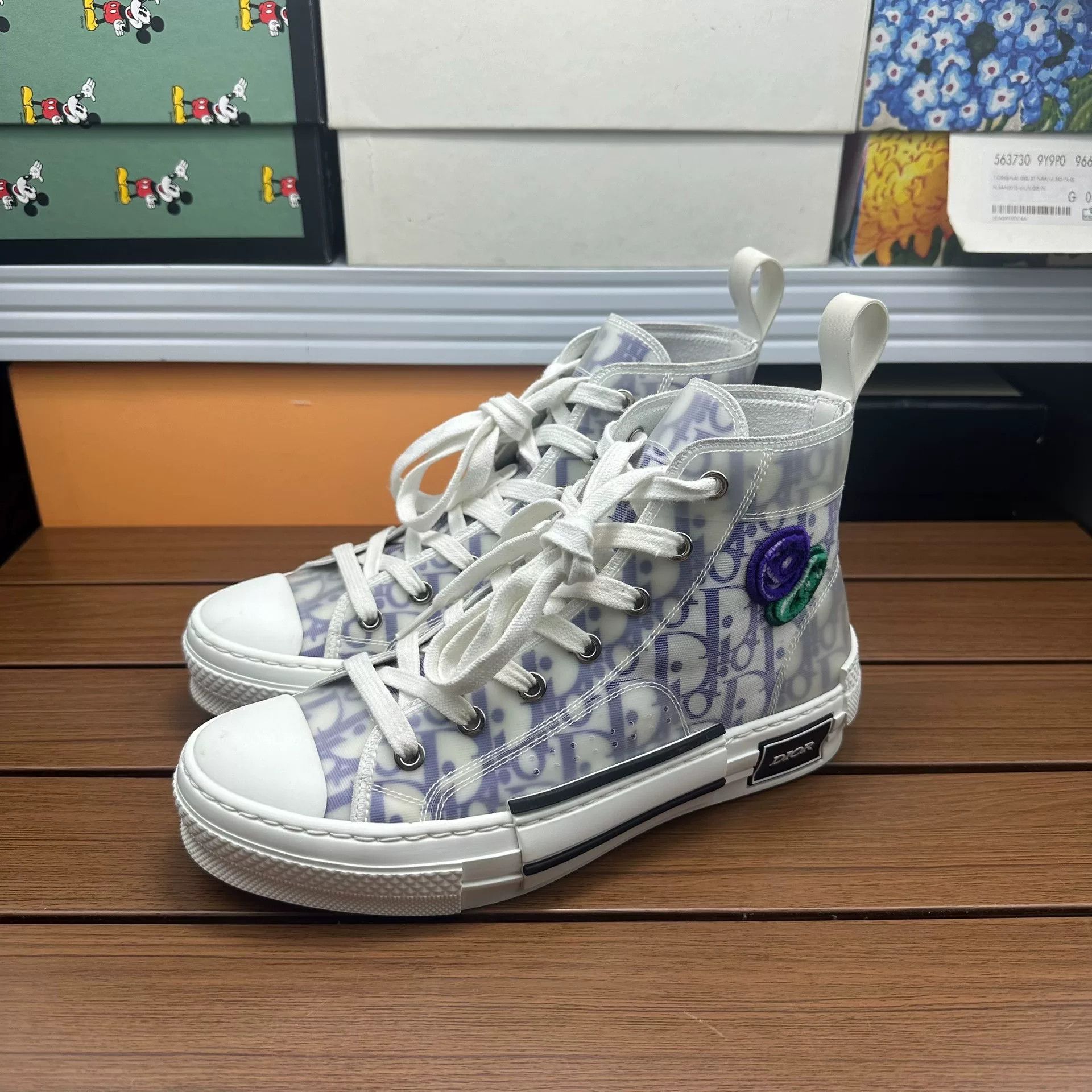 Dior Dior Collab Lowtop Sneakers 5 Men Size US 5 / EU 37 - 1 Thumbnail