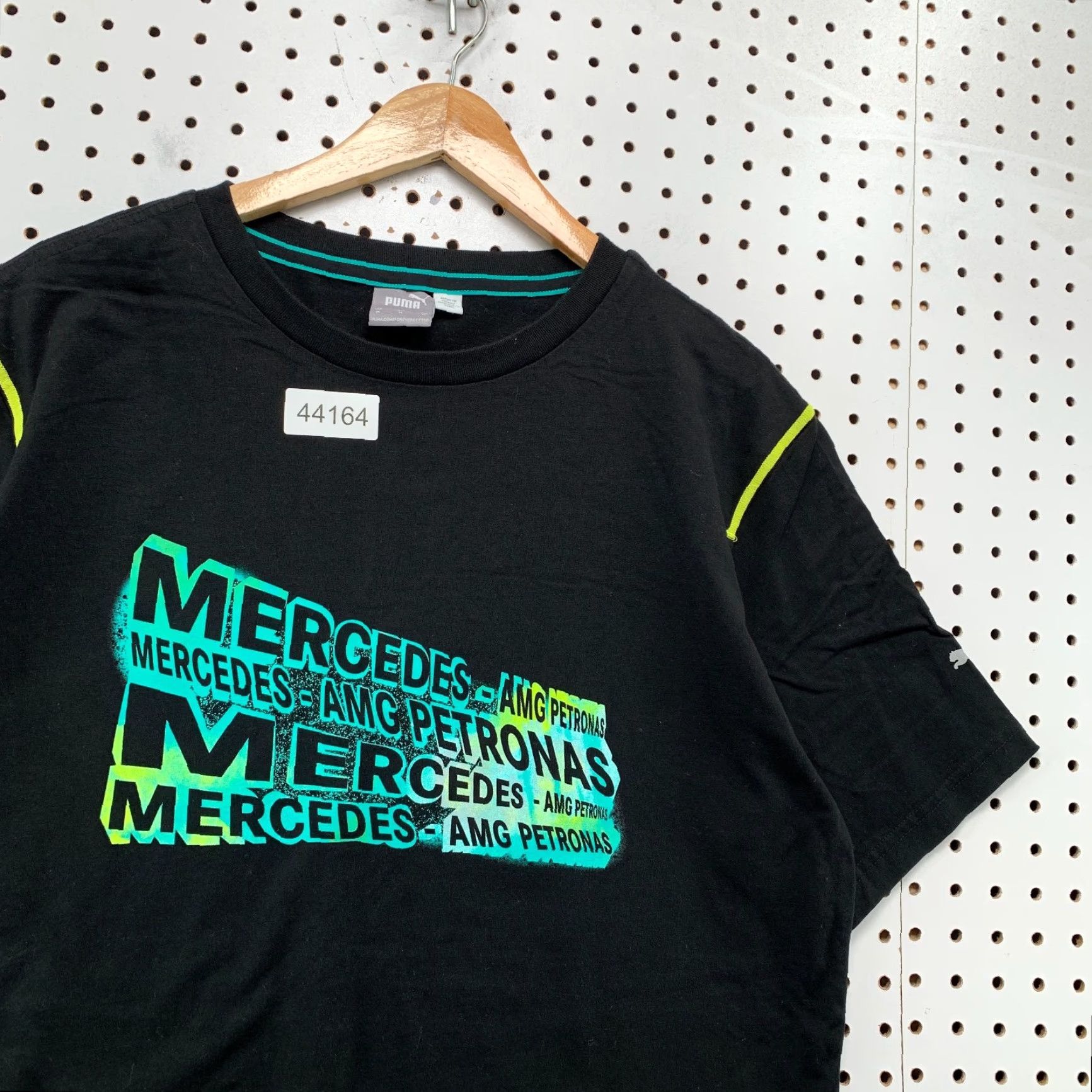 Puma PUMA Mercedes AMG Petronas Shirt Mens M Black Car Tee Size US M / EU 48-50 / 2 - 6 Thumbnail