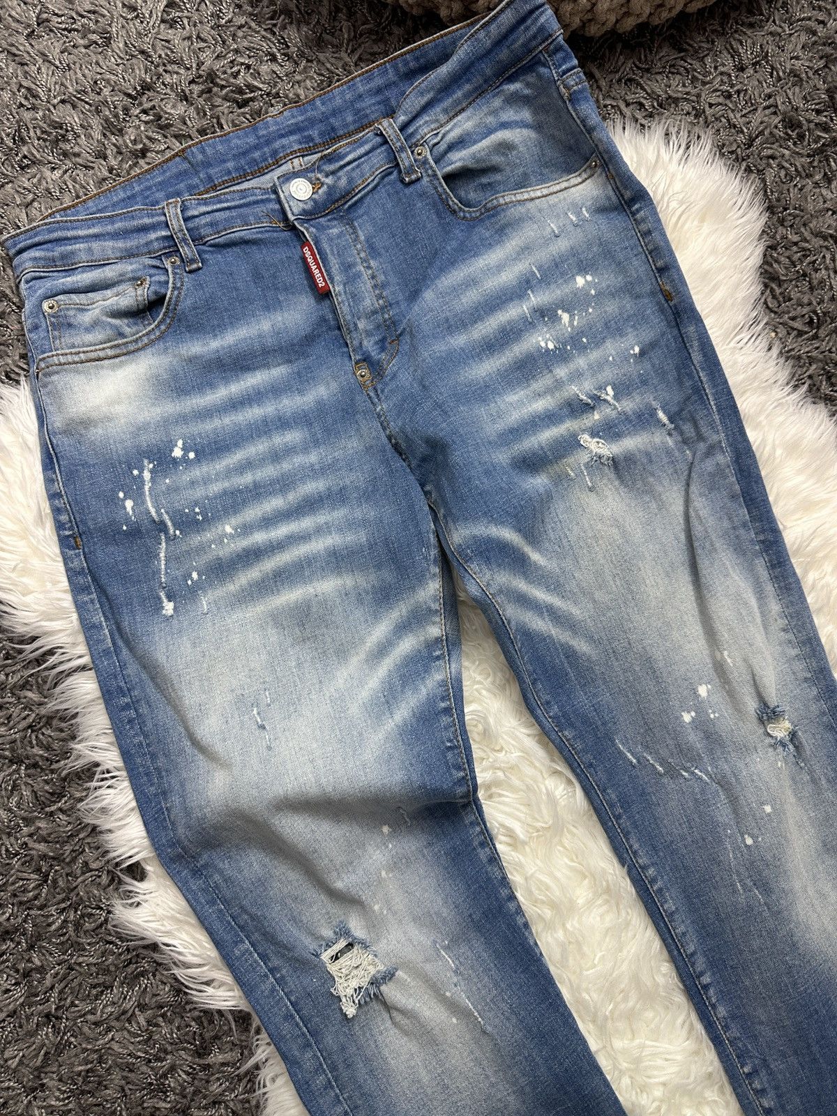 Dsquared2 Dsquared2 jeans APPROVED BY DEAN & DAN MADE WITH LOVE Size 30" / US 8 / IT 44 - 2 Thumbnail