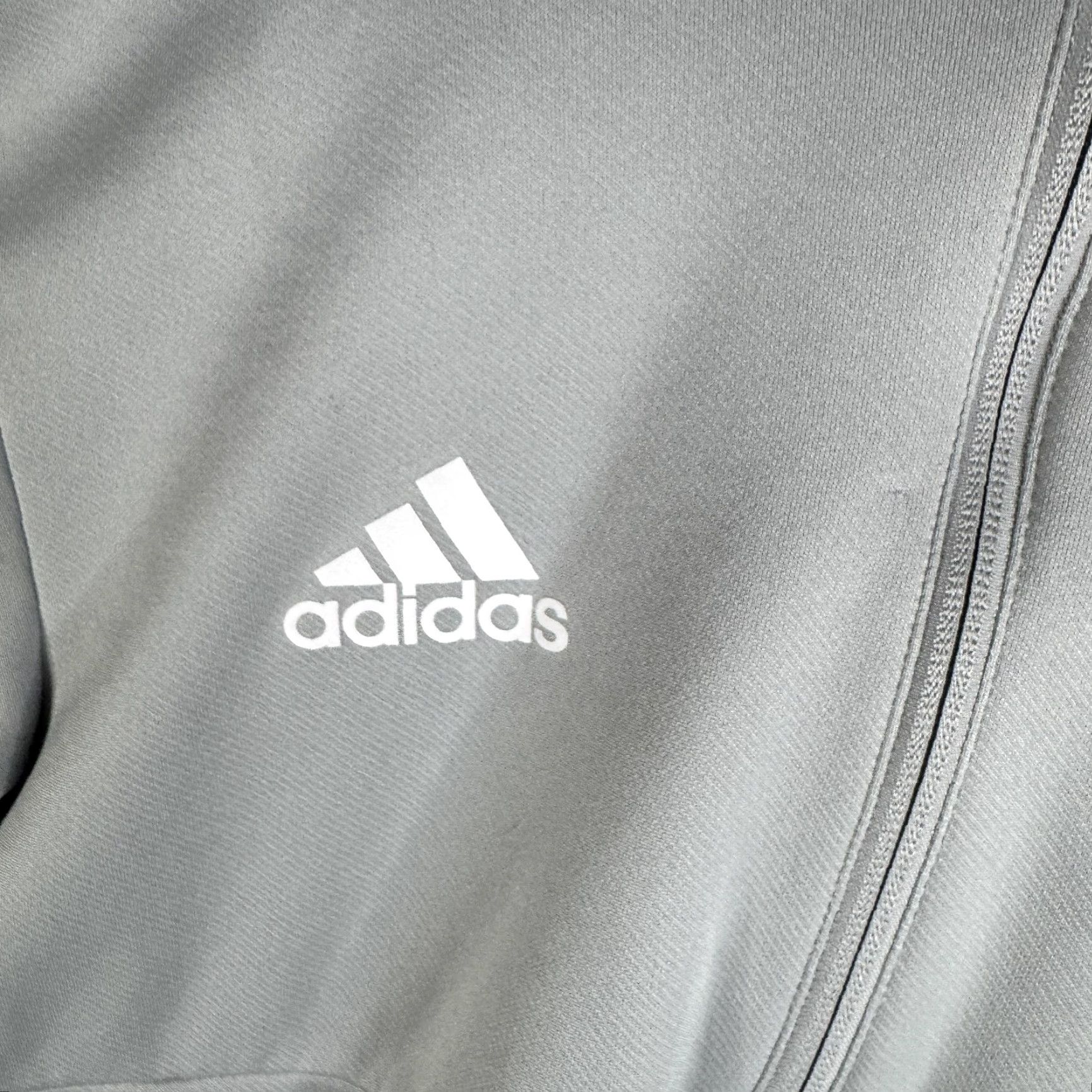 Adidas Adidas Pullover Mens Small Gray Quarter Zip Lightweight Training Top Mock Neck Size US S / EU 44-46 / 1 - 6 Thumbnail
