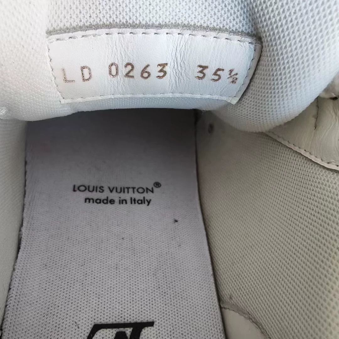 Louis Vuitton Louis Vuitton Trainer Black and White Monogram Jeans Size US 5.5 / IT 35.5 - 5 Thumbnail