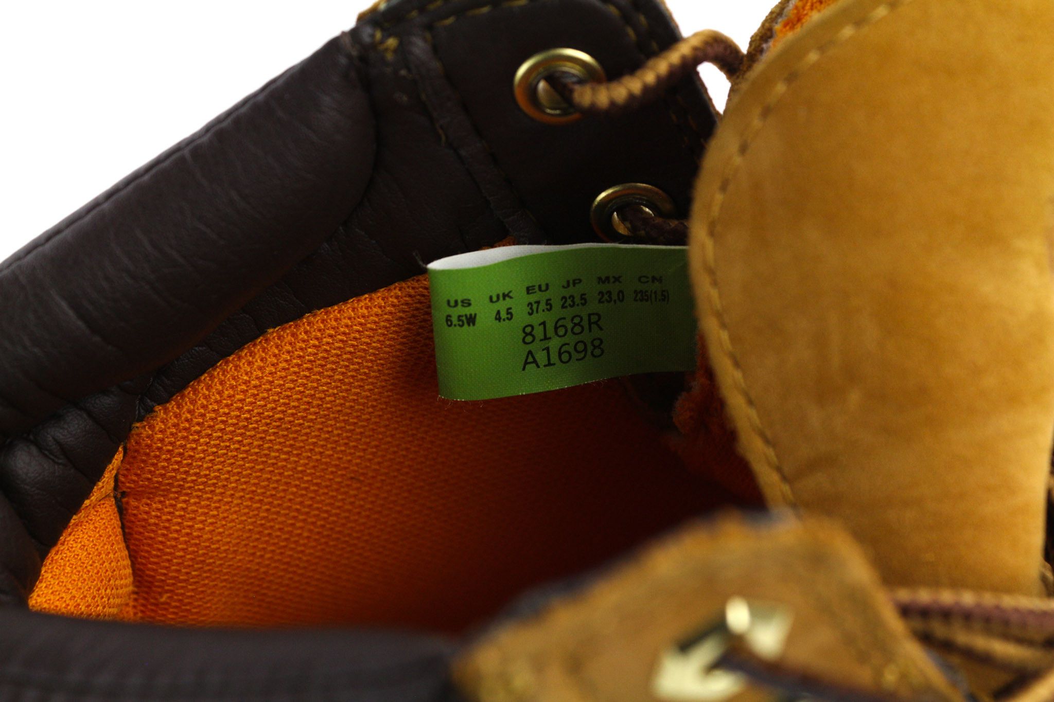 Timberland 8168R UK4.5 Brown Leather Waterproof 80986 Size US 5 / IT 35 - 11 Thumbnail