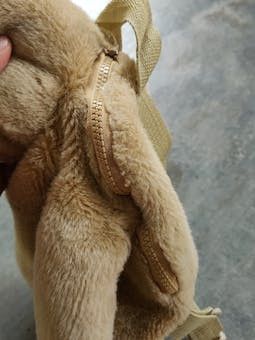 20471120 Vtg TEDDY BEAR BACKPACK Japanese Brand Size ONE SIZE - 5 Thumbnail