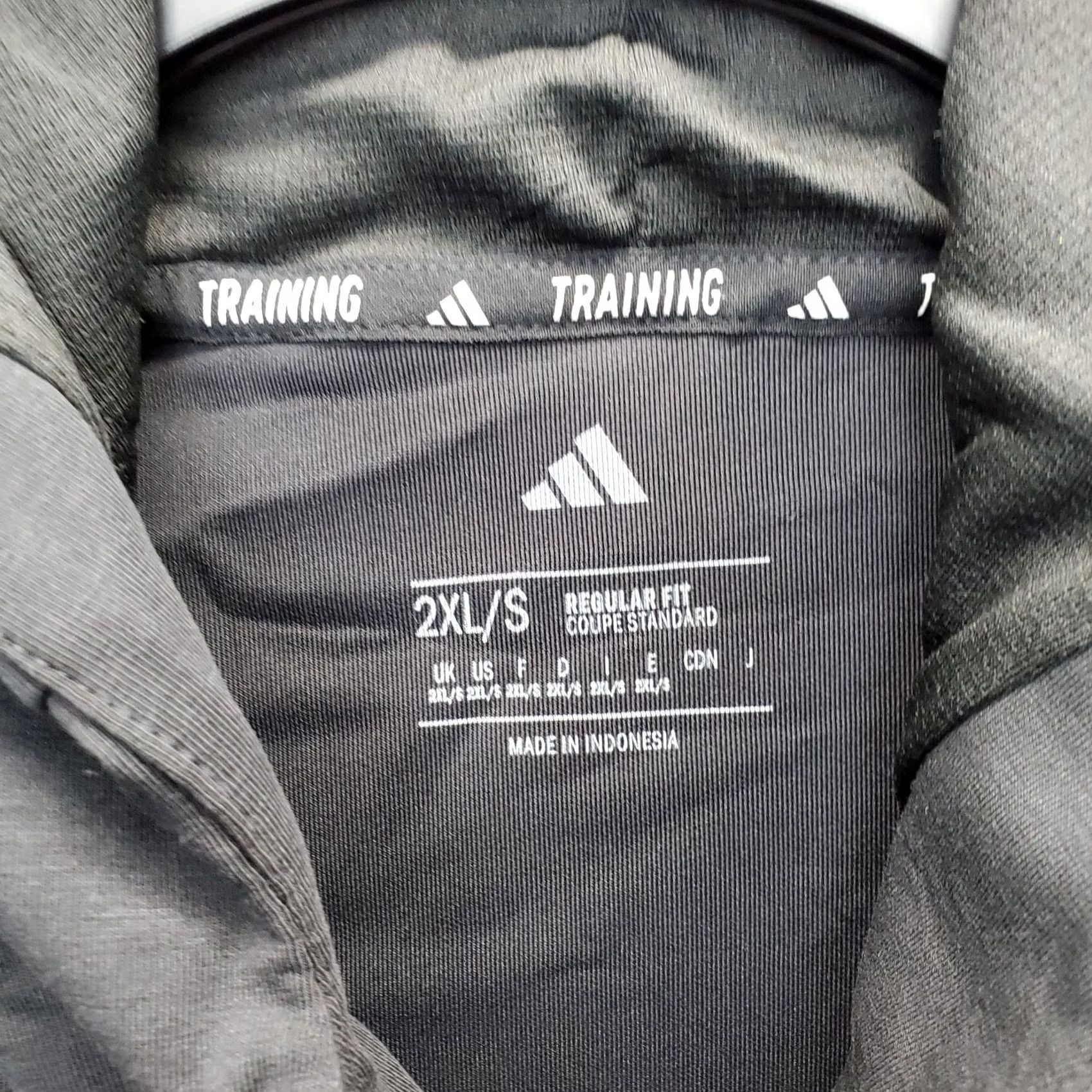 Adidas Adidas Training Track Jacket Mens 2XL/S Black Regular Fit Hooded Full-Zip IY1131 Size US XXL / EU 58 / 5 - 5 Thumbnail