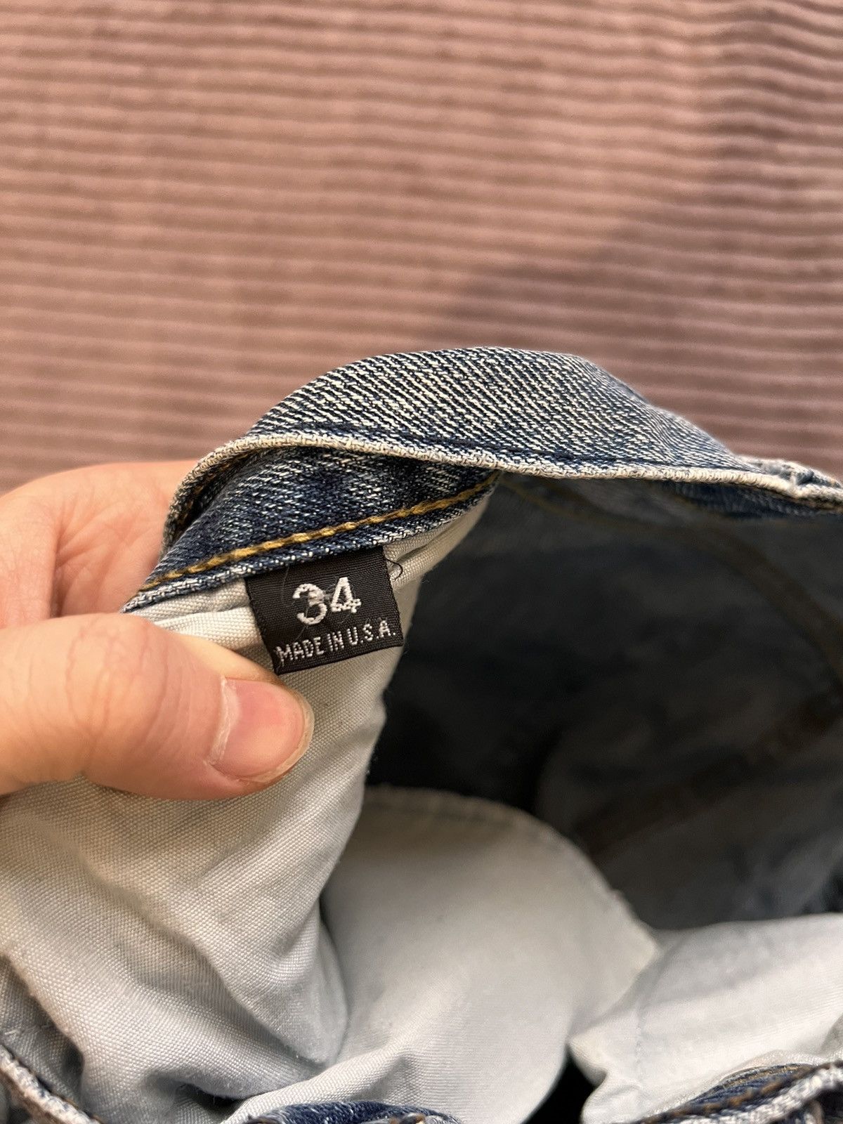 Diesel Vintage Y2k Rare Diesel Jeans Denim Pant Punk Rock Hype Size US 34 / EU 50 - 8 Thumbnail