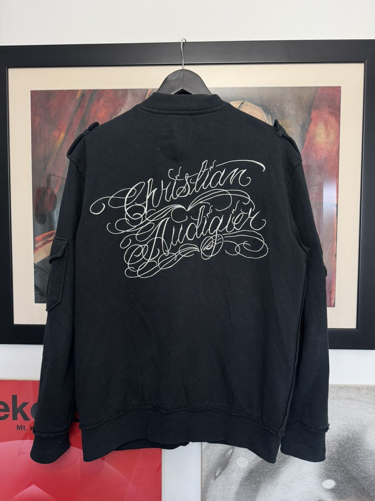 Christian Audigier Vintage Y2k Ed Hardy Christian Audigier Zip Track Top Star Size US M / EU 48-50 / 2 - 2 Thumbnail