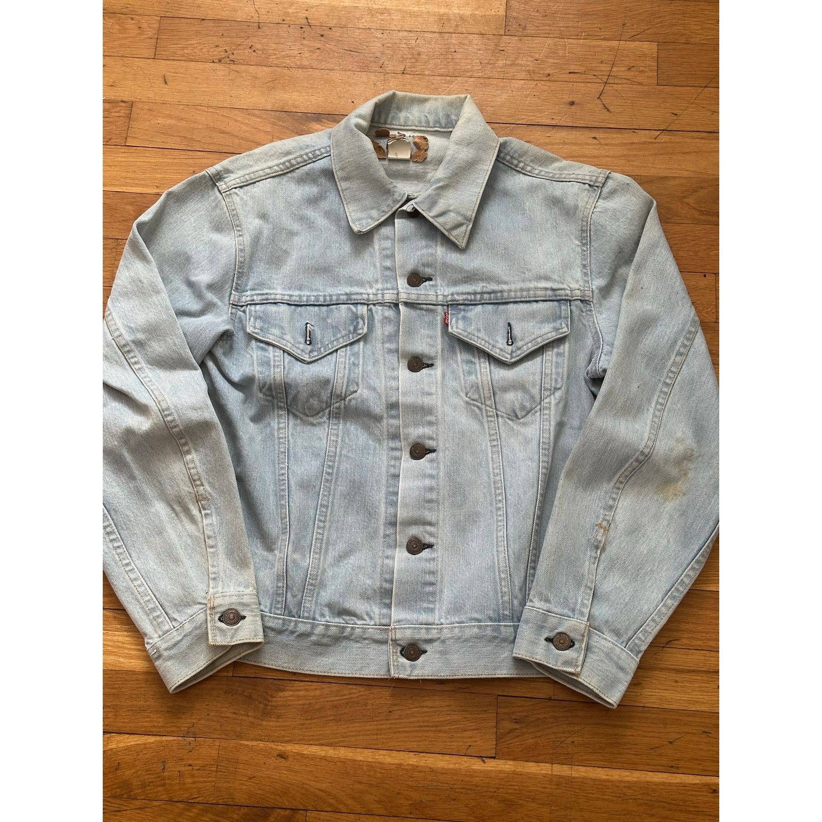 Levi's × Levi's Vintage Clothing Vintage Levi’s 3 Light Wash Denim Jacket S Made USA 1980 Size US S / EU 44-46 / 1 - 2 Thumbnail