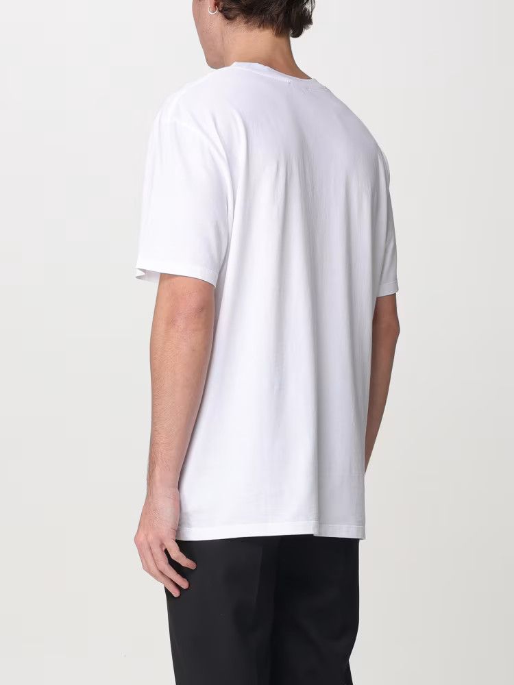 Balmain o1y0426 Logo Crewneck T-Shirt in White Size US XXL / EU 58 / 5 - 3 Thumbnail