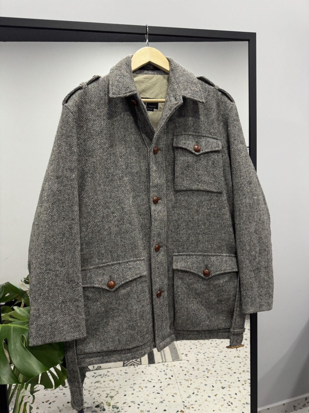 Alfred Dunhill Alfred Dunhill tweed coat size M Size US M / EU 48-50 / 2 - 1 Thumbnail