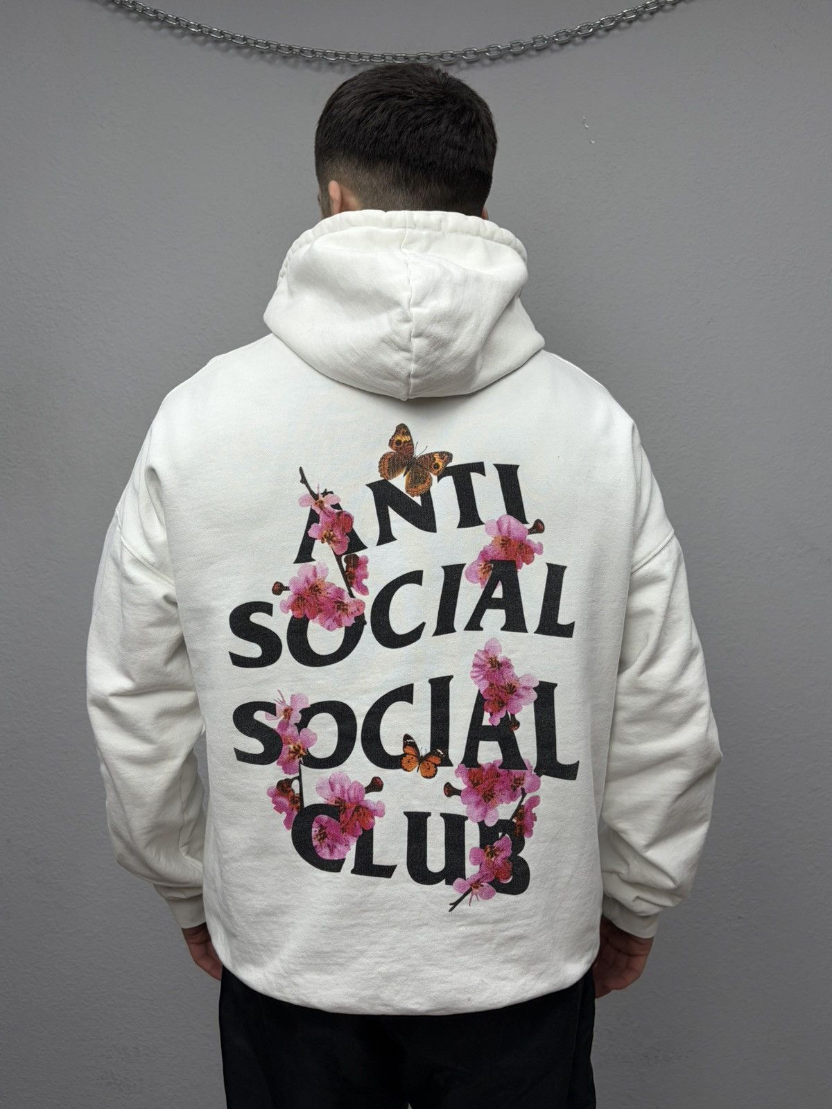 Anti Social Social Club Anti Social Social Club Floral Logo Hoodie ASC Blossom Print Size US XL / EU 56 / 4 - 1 Thumbnail