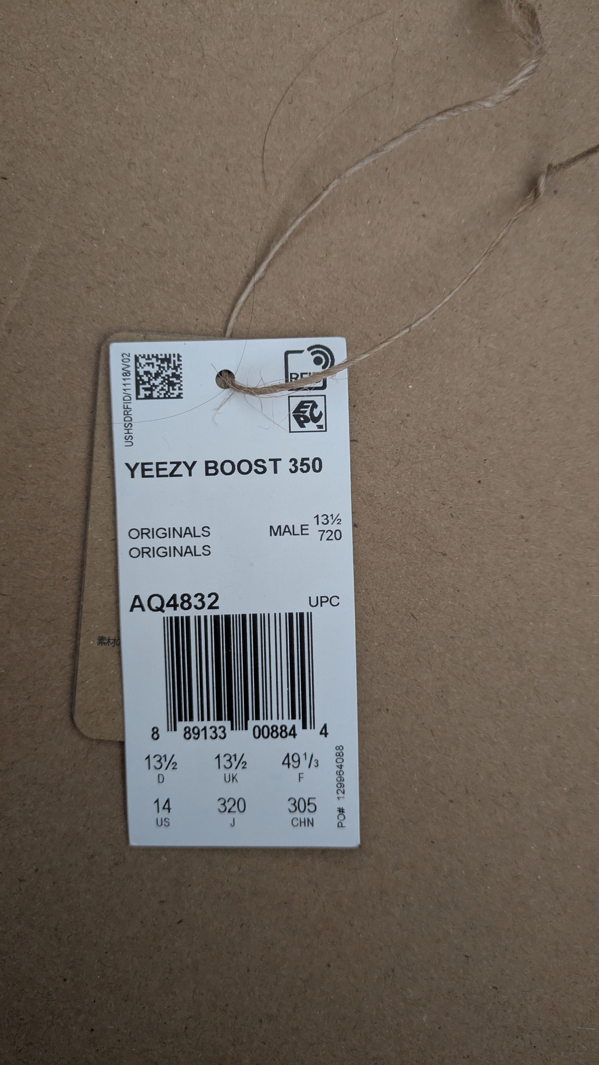 Adidas × Kanye West Yeezy Boost 350 'Turtle Dove' 2022 Size US 14 / EU 47 - 23 Thumbnail