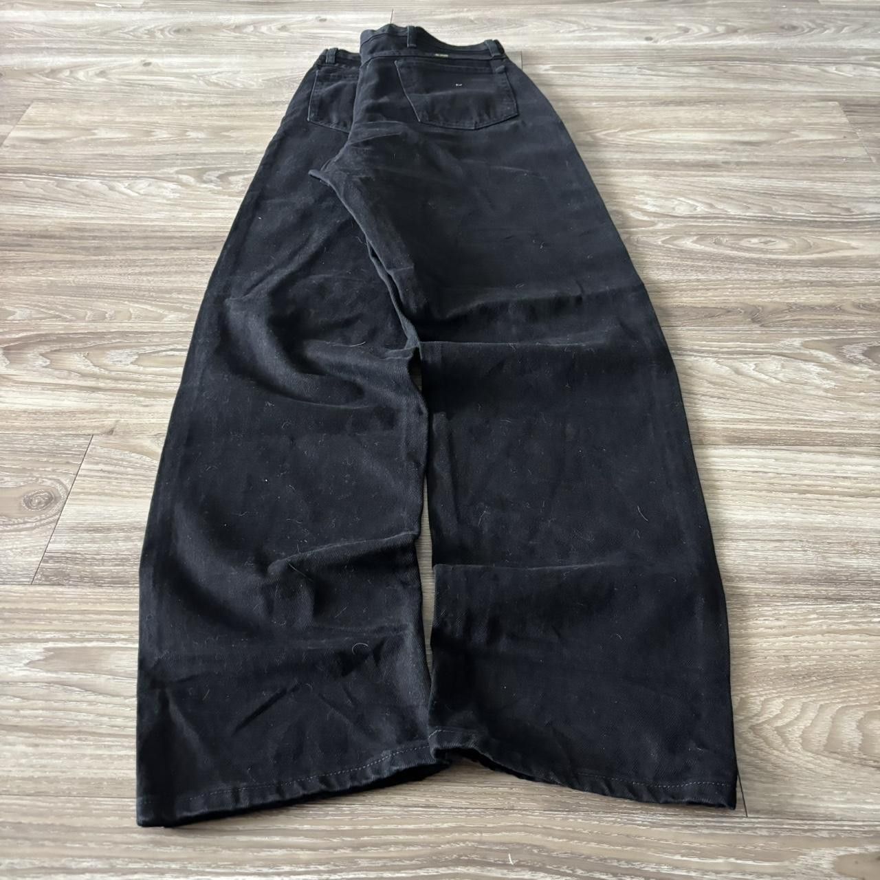 Vintage Crazy Vintage Y2K/2000s Grunge Black Baggy Denim Jeans! 36x38 Size US 36 / EU 52 - 4 Thumbnail