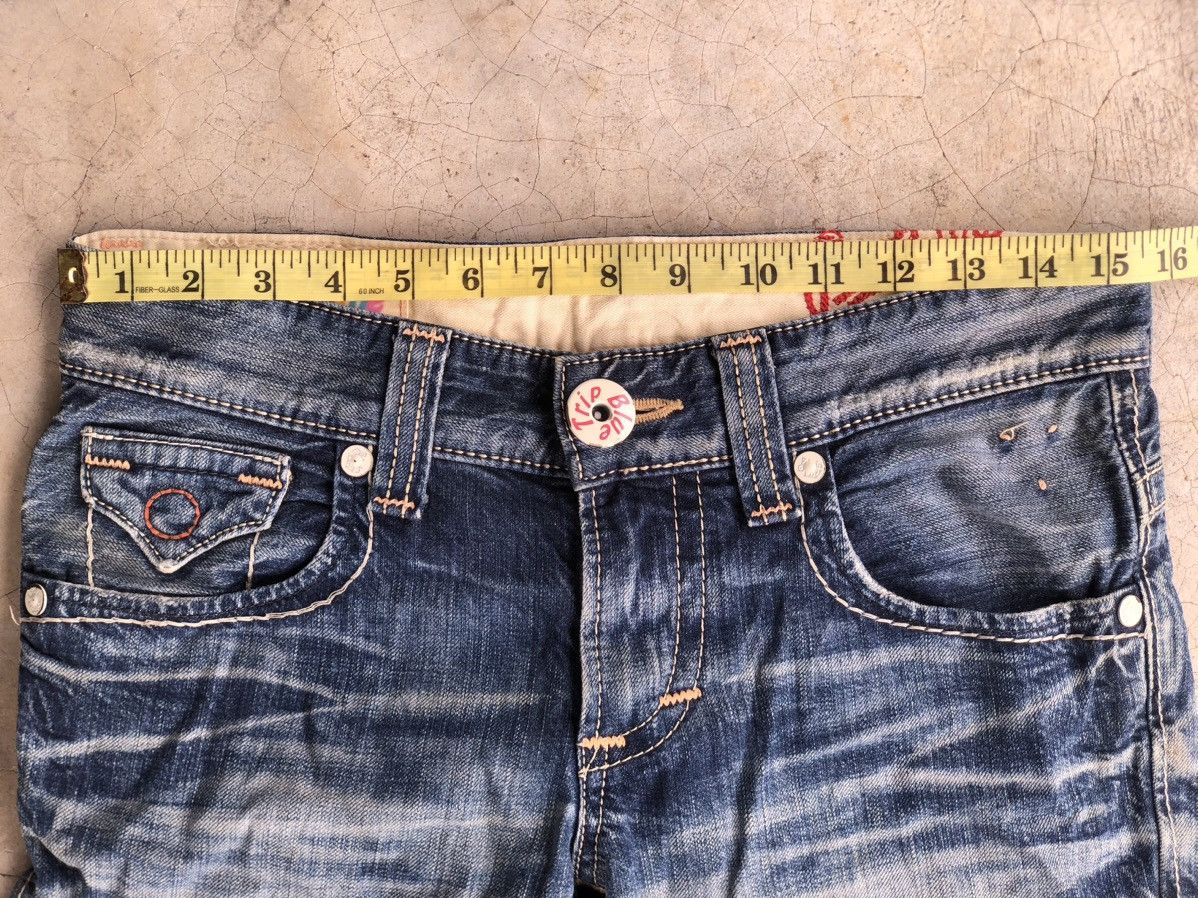 Edwin × Japanese Brand 🔥EDWIN BLUE TRIP BOOTCUT DENIM JEANS Size US 31 - 13 Thumbnail