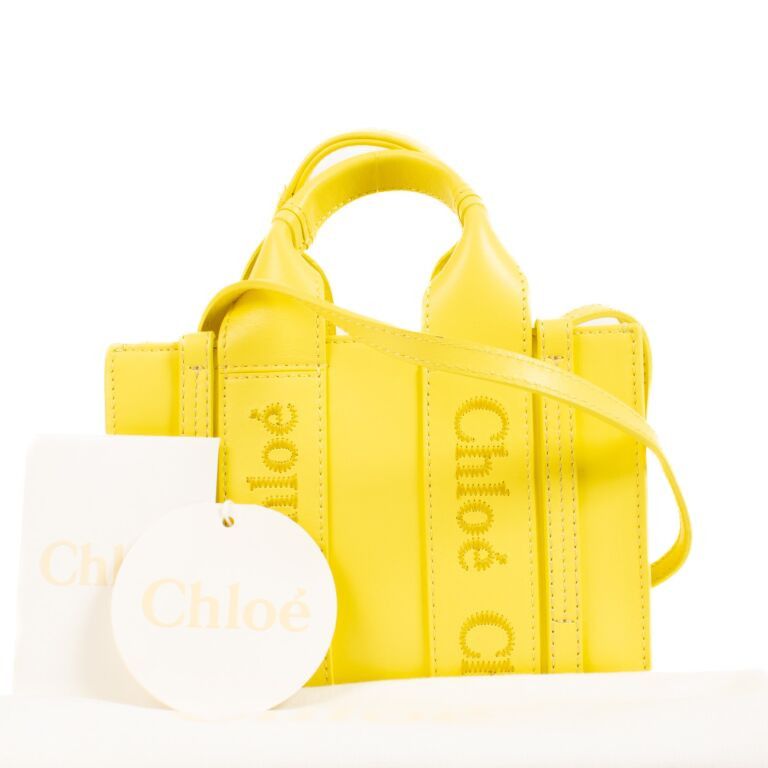 Chloe oc11z0825 Size: OS / Tote Bag in Yellow Size ONE SIZE - 4 Thumbnail