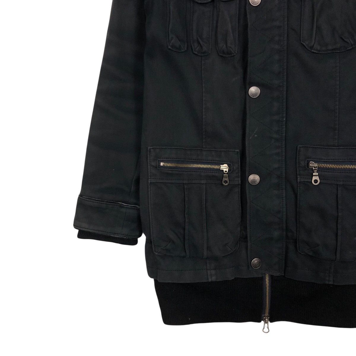 Japanese Brand Private Label Faux-Fur Trim Tactical Hooded Parka Size US M / EU 48-50 / 2 - 5 Thumbnail