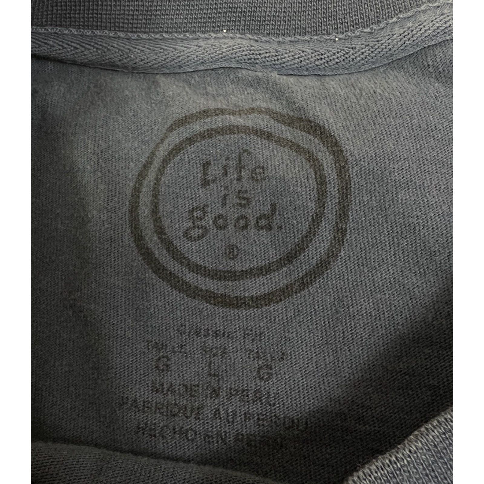 Life is Good Life is Good Long Sleeve Shirt Size L Blue Classic Fit Men T-Shirt Size US L / EU 52-54 / 3 - 7 Thumbnail