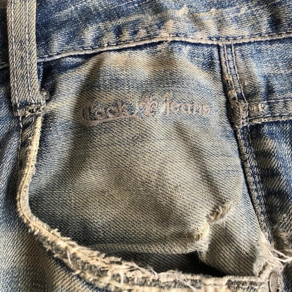 Japanese Brand Cook Jeans damage detail denim Size US 30 / EU 46 - 6 Thumbnail