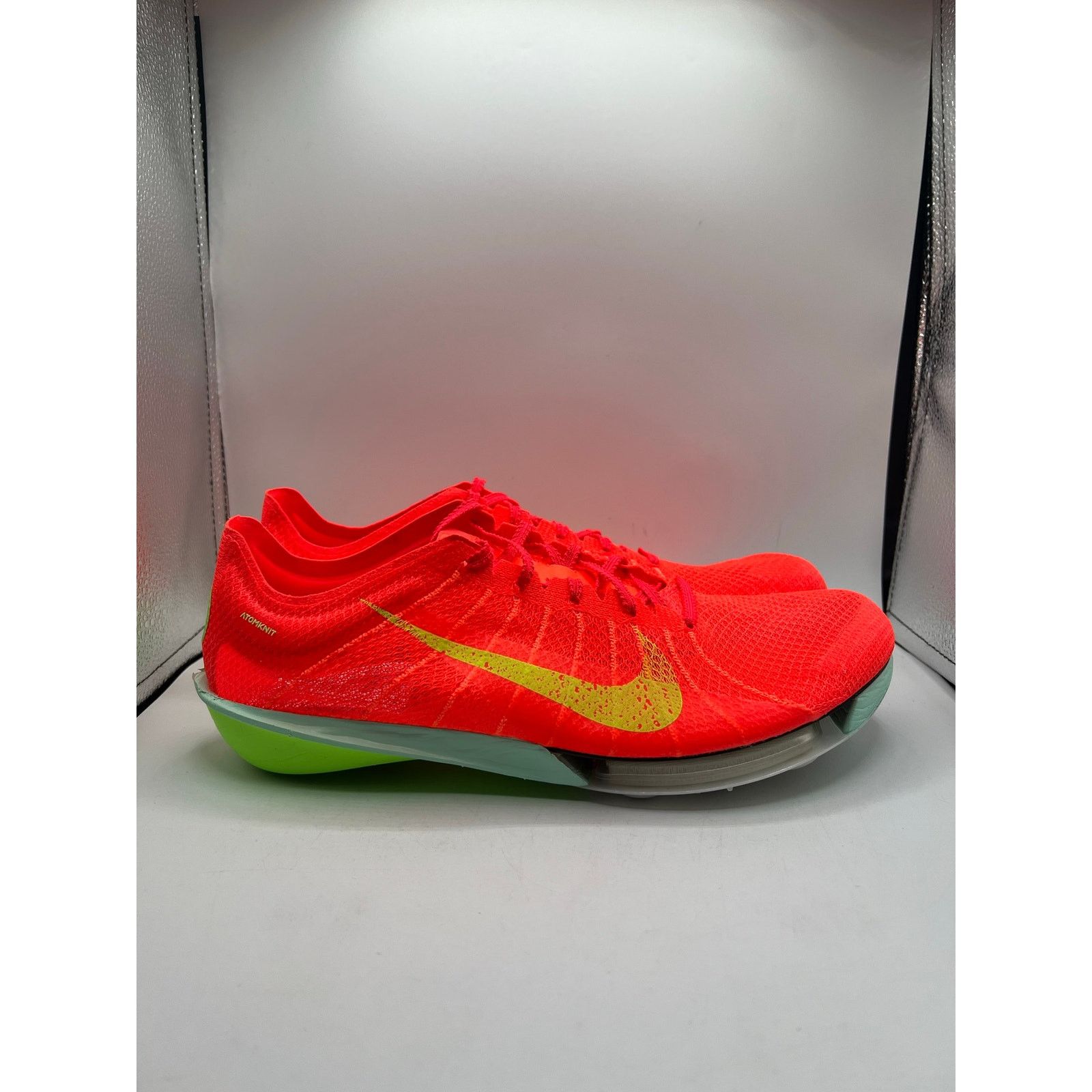 Nike Nike Air Zoom Victory 2 “Bright Crimson Lime Blast” size 11 Size US 11 / EU 44 - 3 Thumbnail