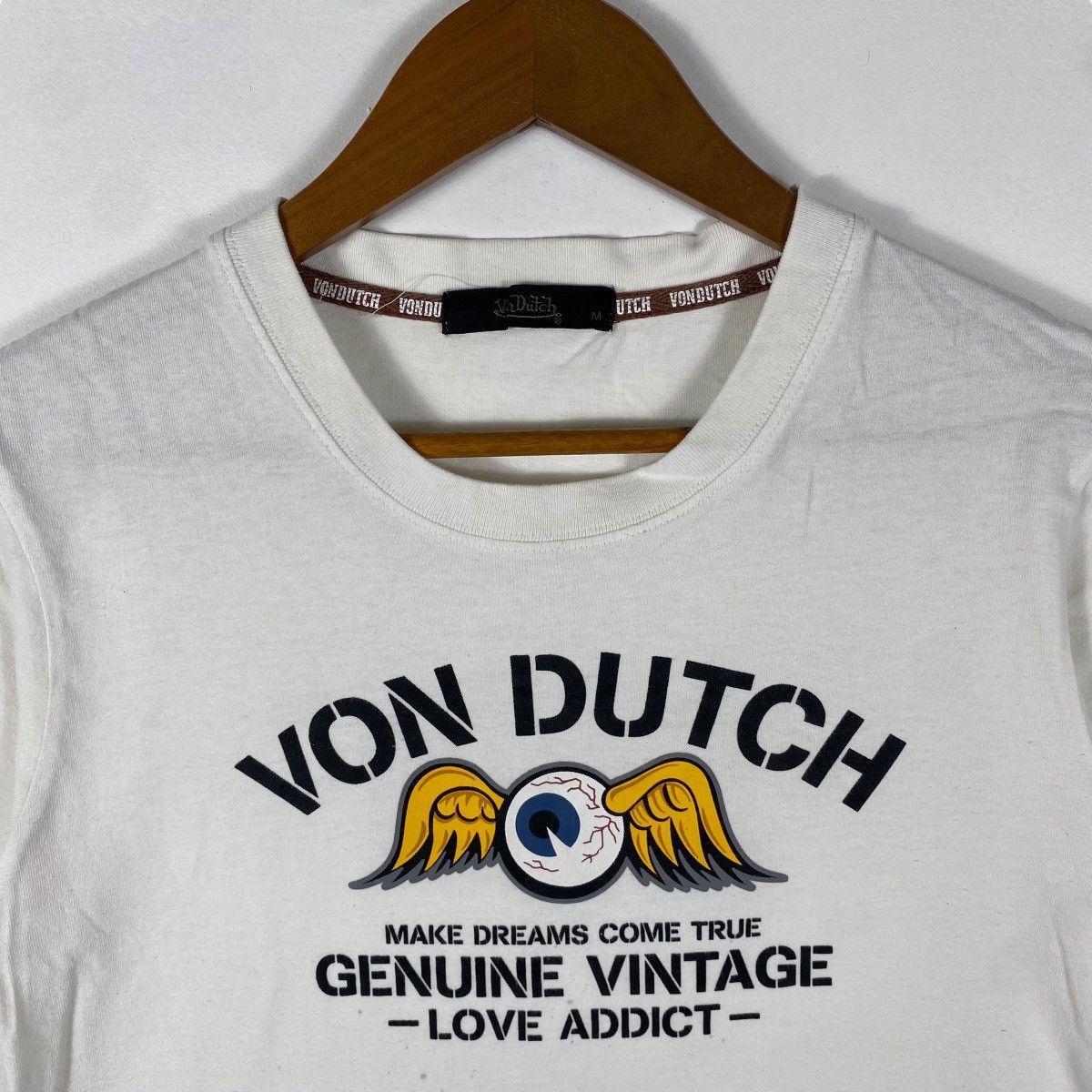 Vintage × Von Dutch Vintage 00's VON DUTCH Graphic Tee Shirt Medium Size Size US M / EU 48-50 / 2 - 2 Thumbnail