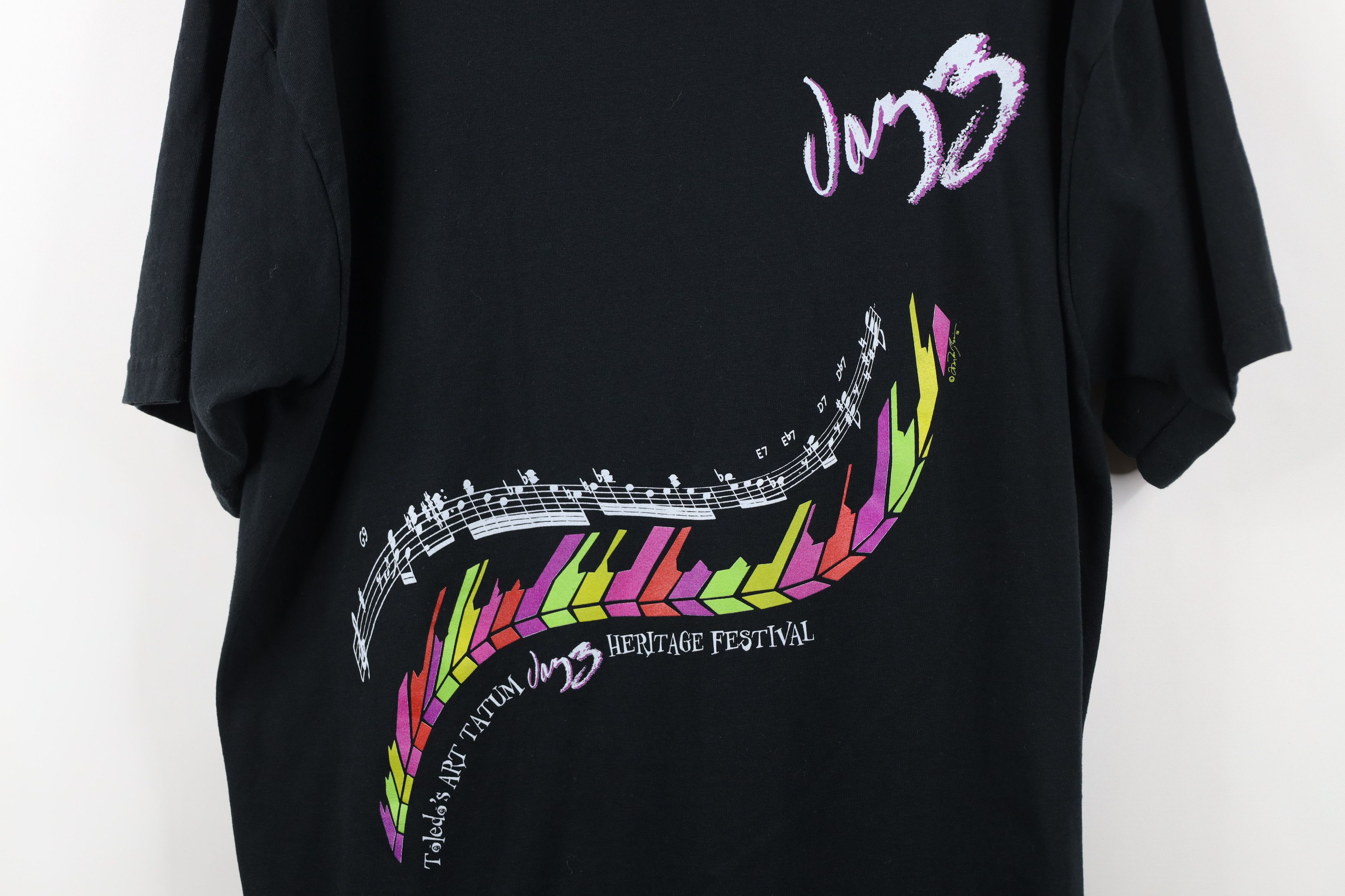 Vintage Vintage Y2K Streetwear Jazz Heritage Festival Music T-Shirt Size US XL / EU 56 / 4 - 4 Thumbnail
