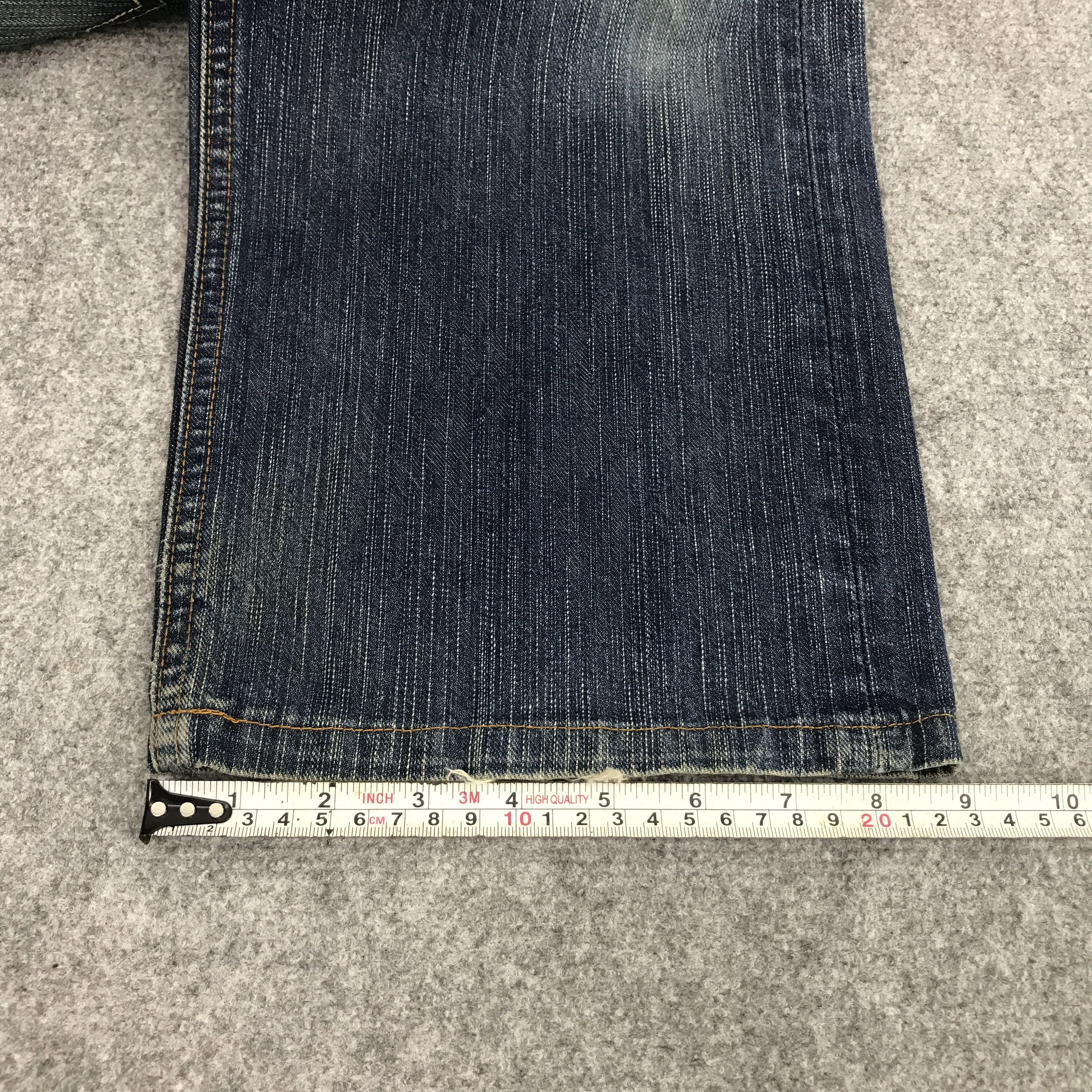 Japanese Brand edwin japan distressed jeans gothic style pants Size US 32 / EU 48 - 13 Thumbnail