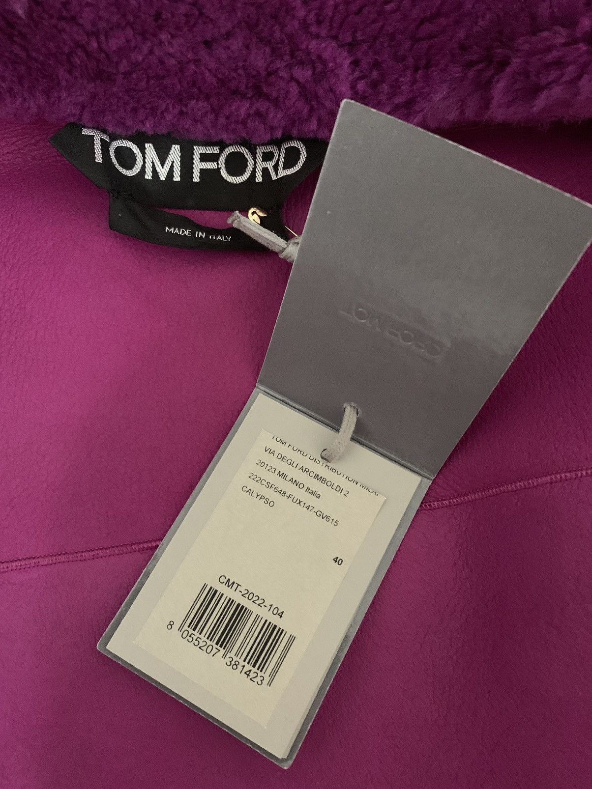 Tom Ford Tom Ford Leather Fur Sheep Jacket Size S / US 4 / IT 40 - 16 Thumbnail