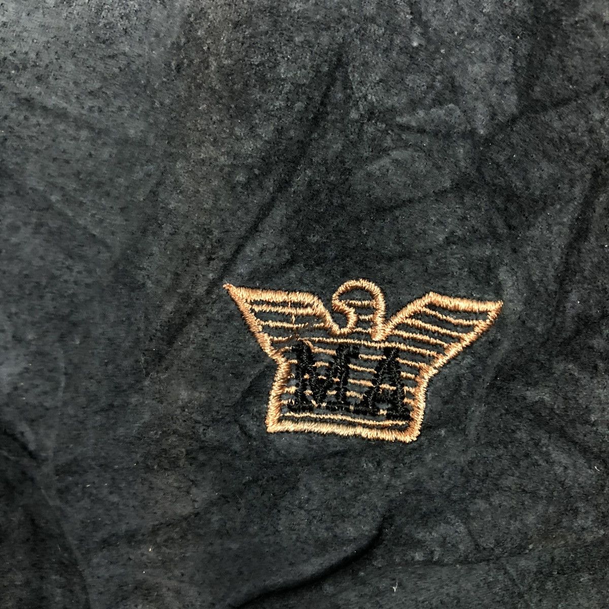 Vintage 🔥VINTAGE BOMBER LEATHER JACKET MARZENO BIG LOGO ISSEY MIYAKE Size US M / EU 48-50 / 2 - 21 Thumbnail