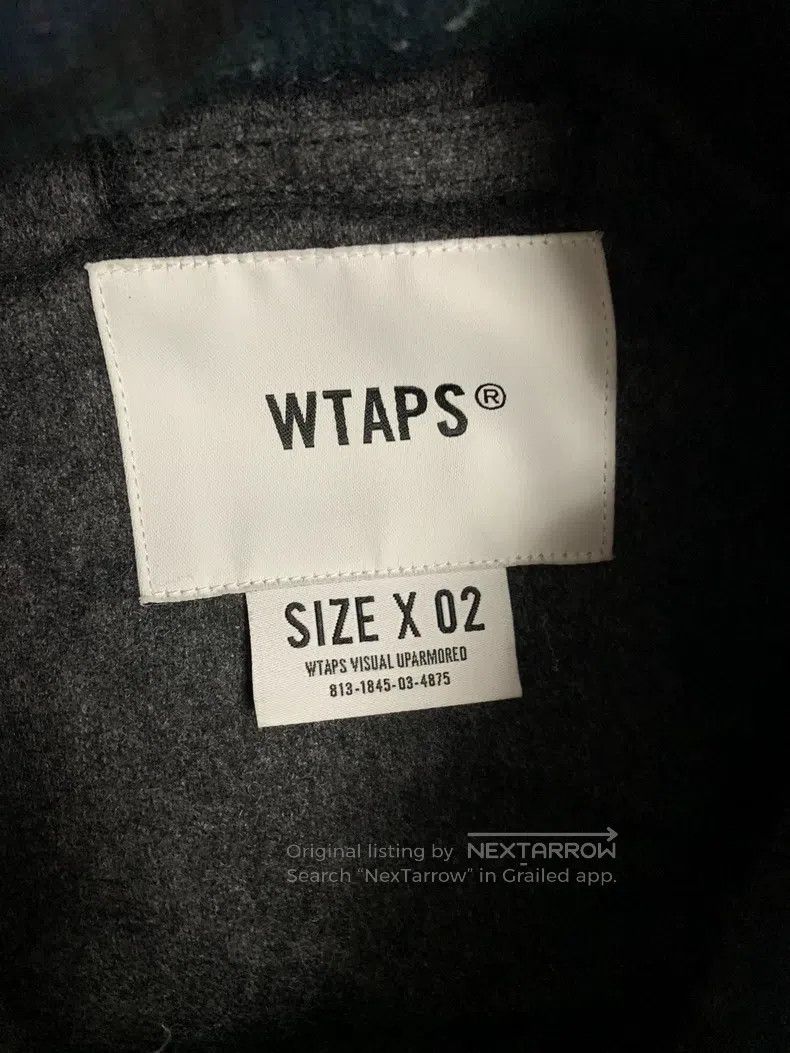 Wtaps Wtaps Lace wool shirt jacket Size US M / EU 48-50 / 2 - 4 Thumbnail