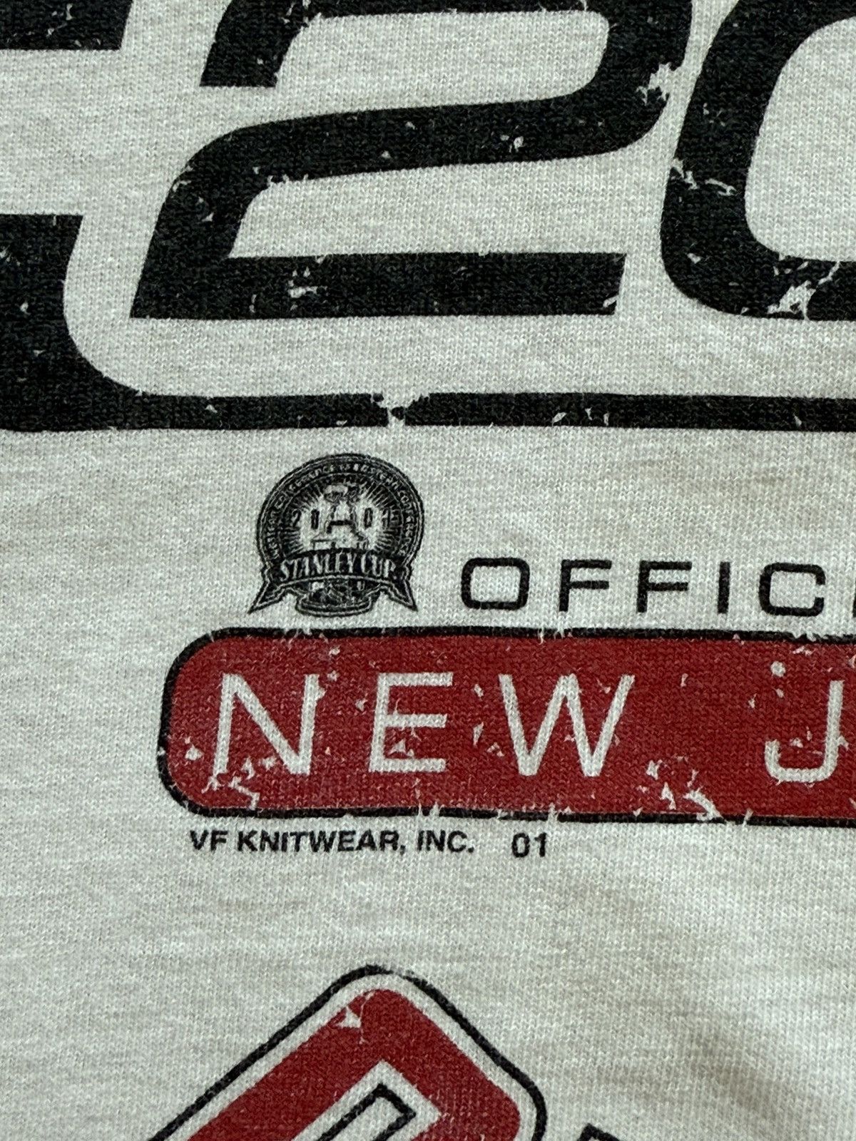NHL Vintage 2001 New Jersey Devils NHL Stanley Cup Champions Size US XXL / EU 58 / 5 - 8 Thumbnail