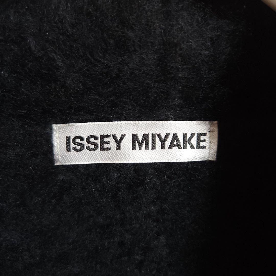 Issey Miyake ISSEY MIYAKE 2010AW Black Cashmere Knit Jacket Size US M / EU 48-50 / 2 - 4 Thumbnail