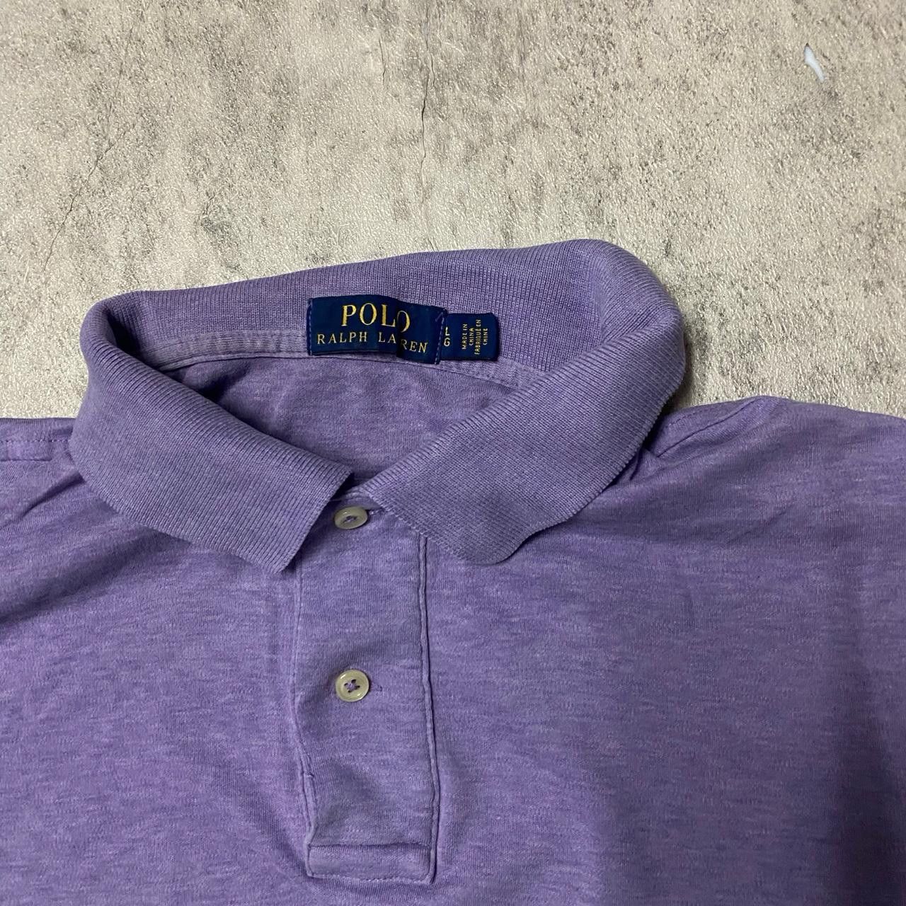 Polo Ralph Lauren Purple Polo Ralph Lauren polo shirt #poloshirt Size US L / EU 52-54 / 3 - 3 Thumbnail