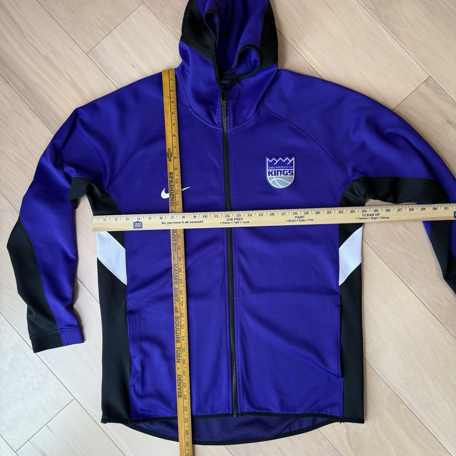 Nike Sacramento Kings Therma Flex Showtime Warm Up Hoodie XL Size US XL / EU 56 / 4 - 2 Thumbnail