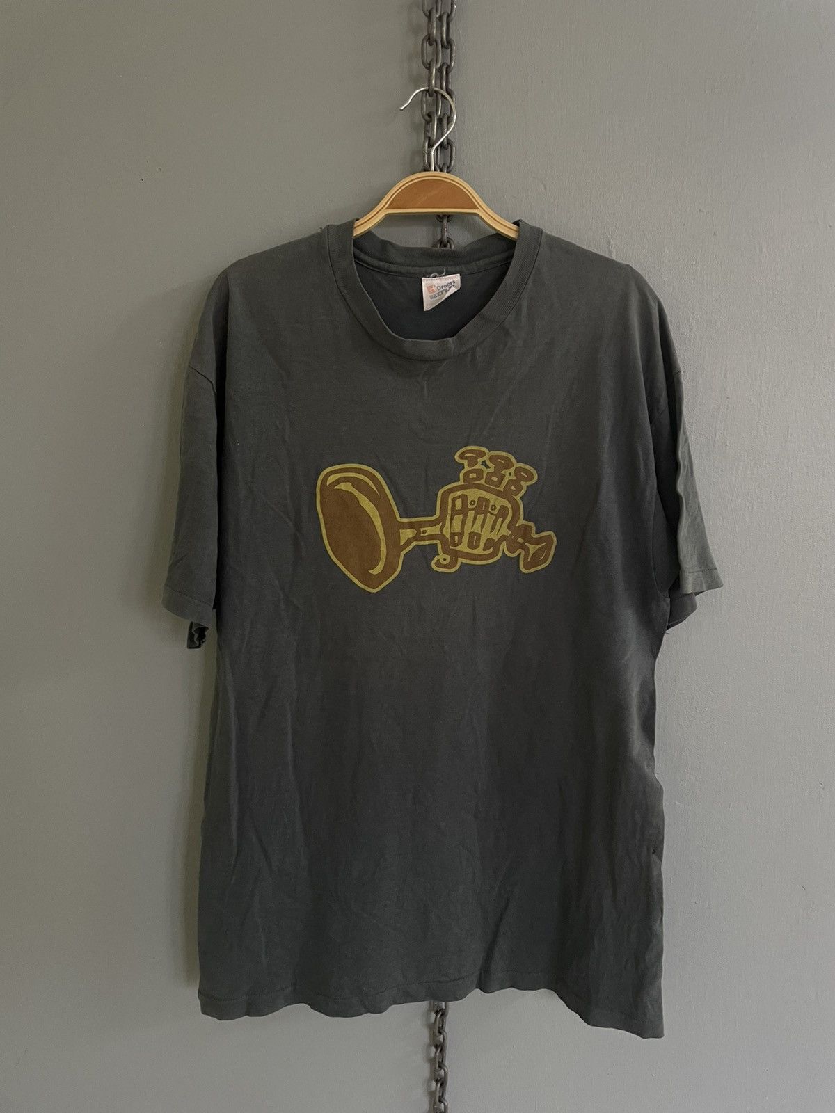 Droors Vintage 90s Droors skateboard streetwear t shirt Size US L / EU 52-54 / 3 - 1 Thumbnail