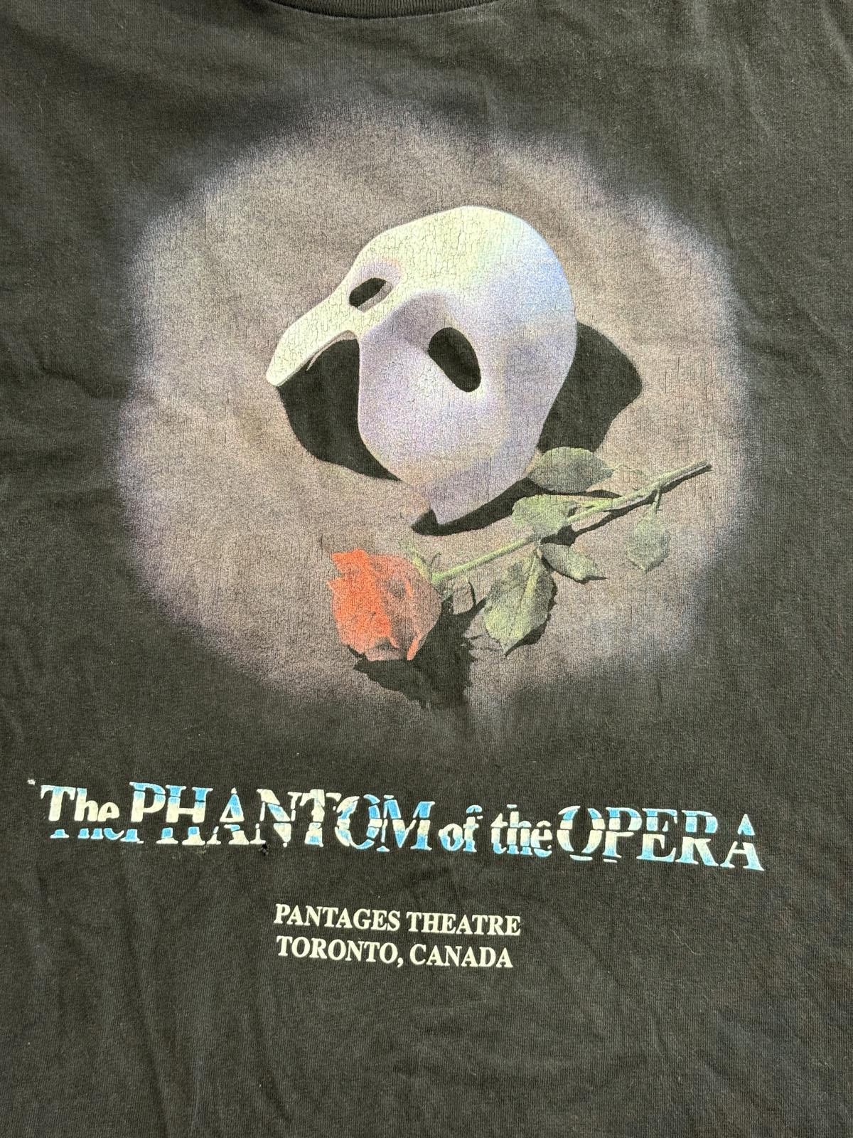 Designer Vintage The Phantom of the Opera T-shirt Pantages Theatre XL Size US XL / EU 56 / 4 - 2 Thumbnail