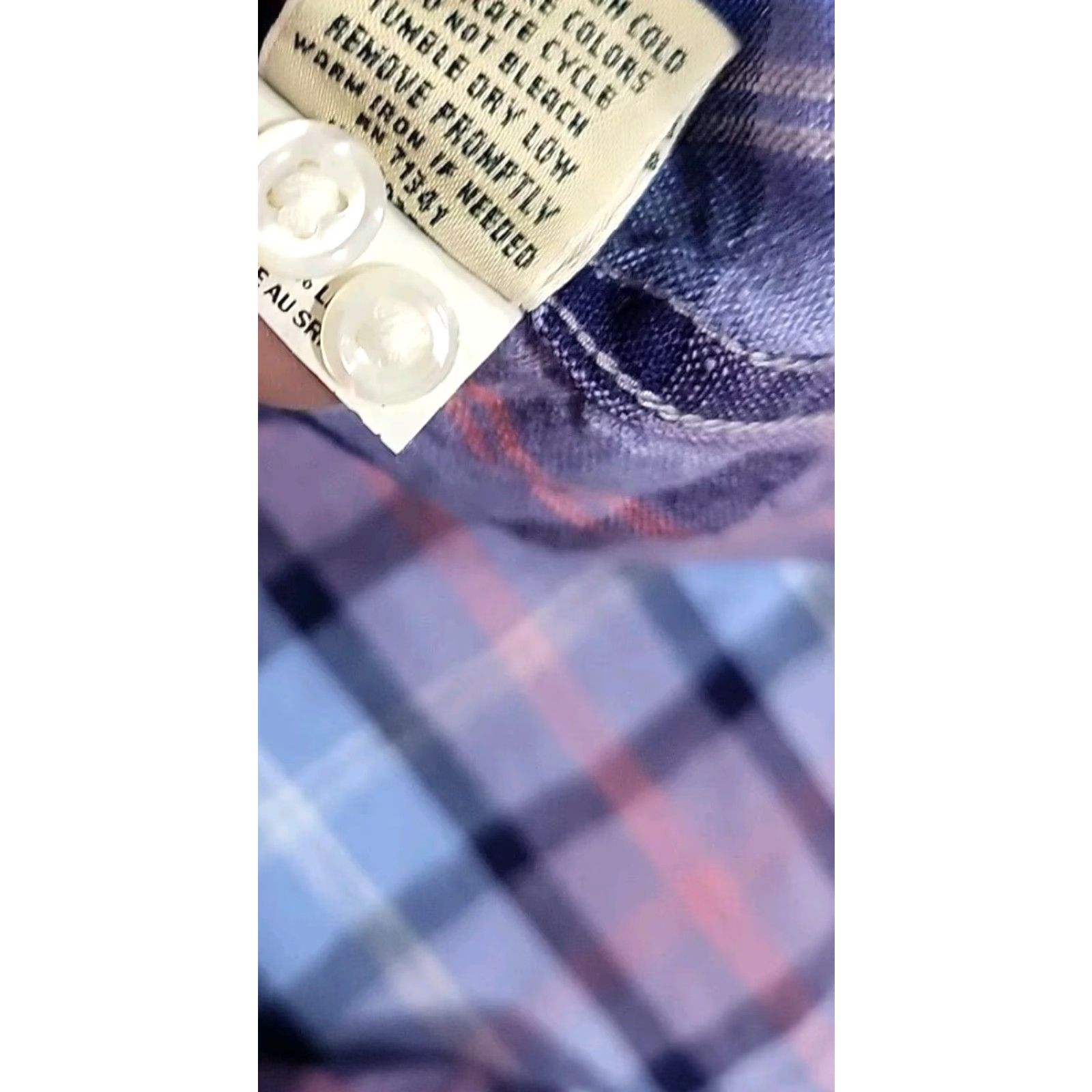 Vintage L.L. Bean XL Purple Blue Plaid Long Sleeve Button-Up Linen Shirt User: L. L. Bean XL Purple Blue Plaid Long Sleeve Button-Up Linen Shirt Size US XL / EU 56 / 4 - 6 Thumbnail