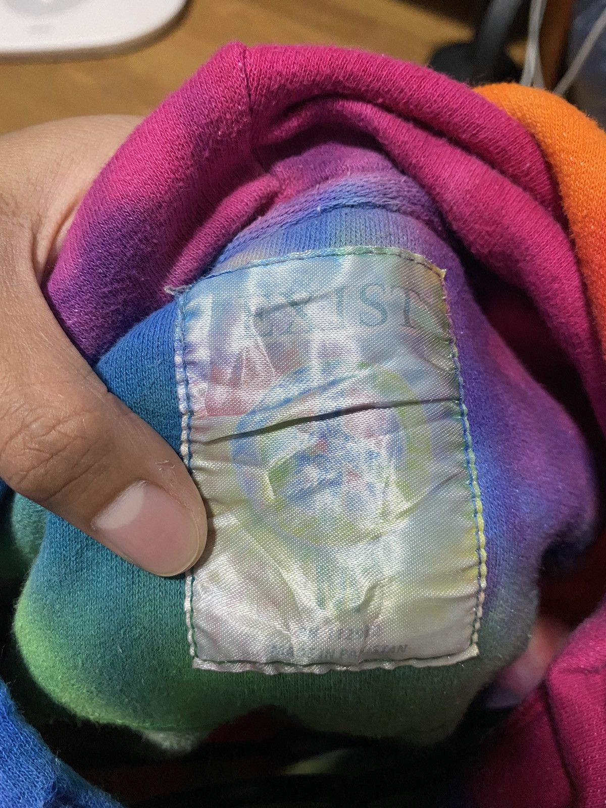 Russell Athletic VIntage Rainbow EXIST Hoodie Rare Size US M / EU 48-50 / 2 - 9 Thumbnail