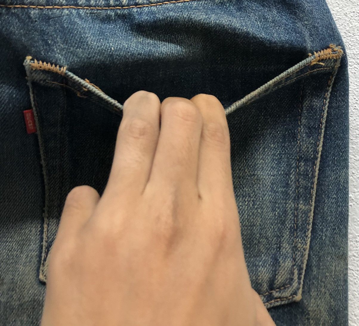 Vintage Vintage Beams Denim Pants Size US 29 - 10 Thumbnail