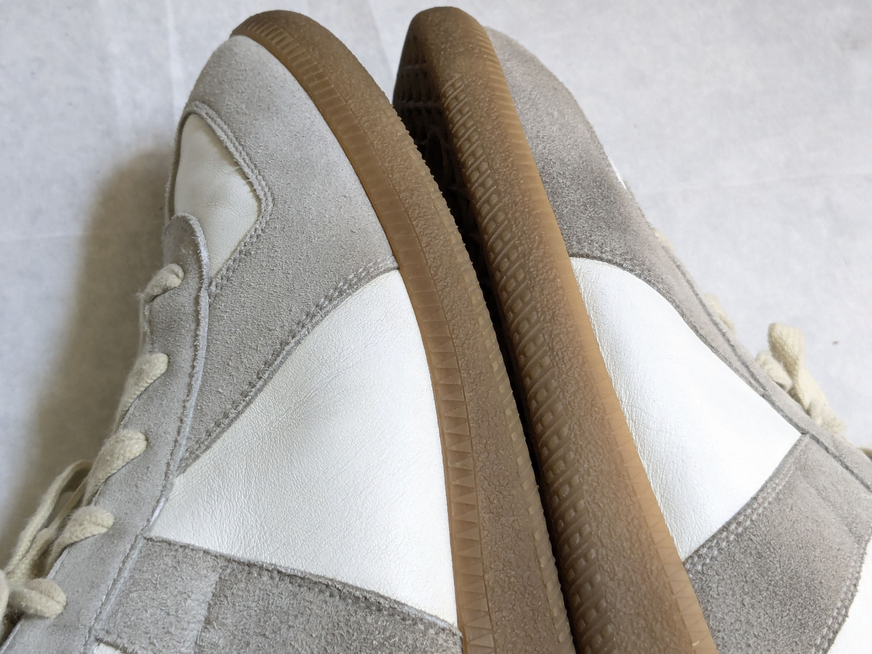 Maison Margiela Replica sneakers GATs Maison Margiela White Gray 13 46 Size US 13 / EU 46 - 11 Thumbnail