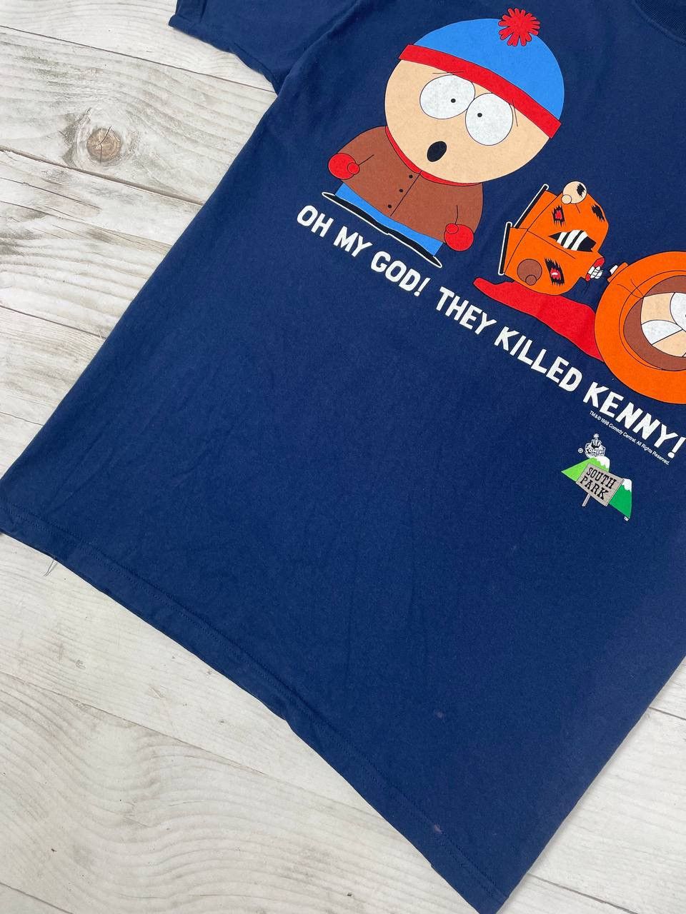 Cartoon Network Vintage South Park 1998 Killed Kenny Tee T Shirt Size US XL / EU 56 / 4 - 3 Thumbnail