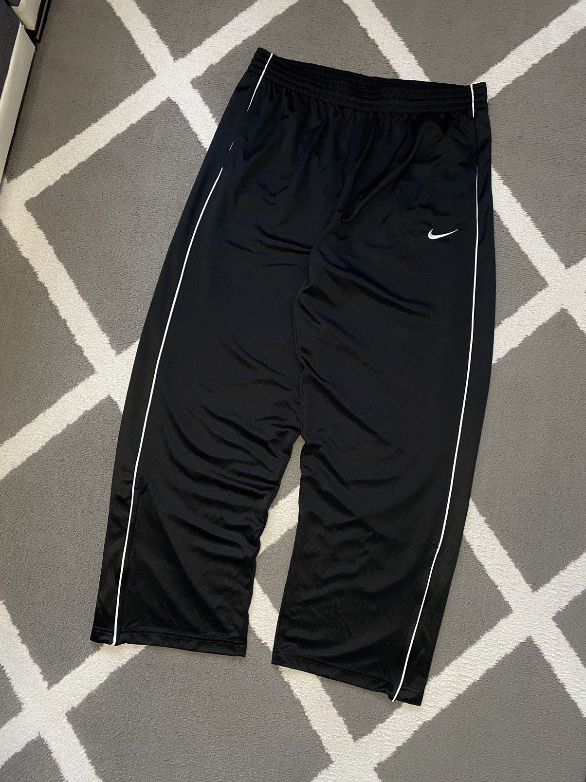 Nike × Vintage Nike Dri-Fit vintage look straight Trackpants Sweatpants Size US 36 / EU 52 - 1 Thumbnail