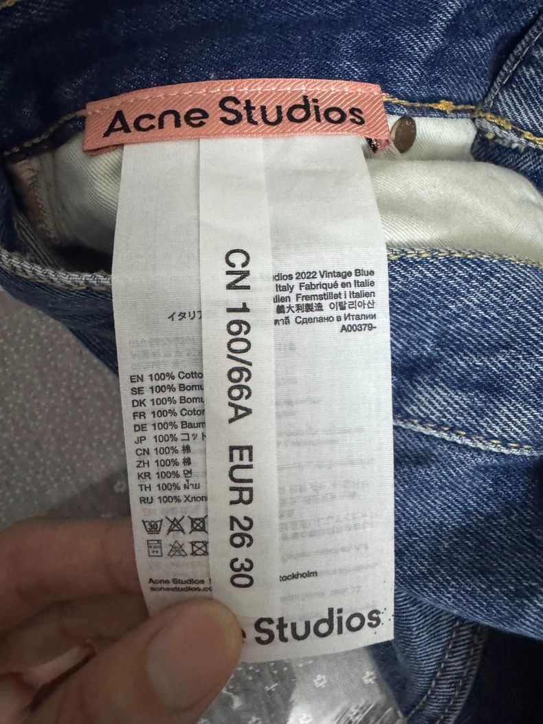 Acne Studios Acne Studios Blue denim trousers Size US 26 / EU 42 - 4 Thumbnail