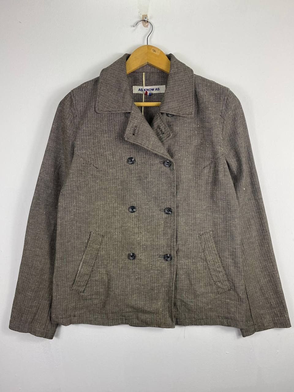If Six Was Nine as know as japanese brand herringbone double breats jacket Size US M / EU 48-50 / 2 - 1 Thumbnail