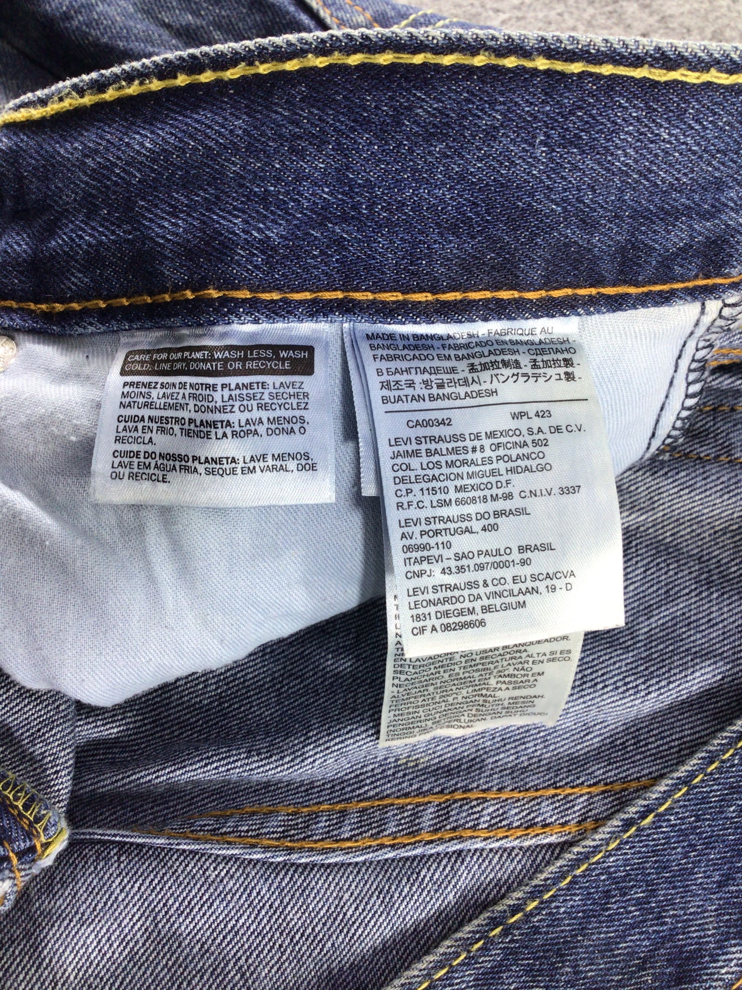 Levi's Vintage Levis 550 Jeans-J640 Size US 36 / EU 52 - 9 Thumbnail
