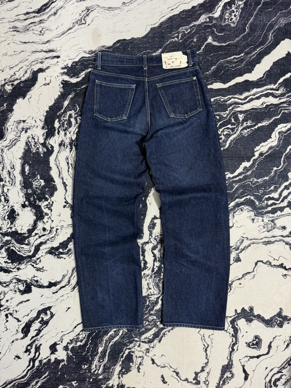 Japanese Brand Mod9 modnine loose fit jeans Size US 29 - 9 Thumbnail