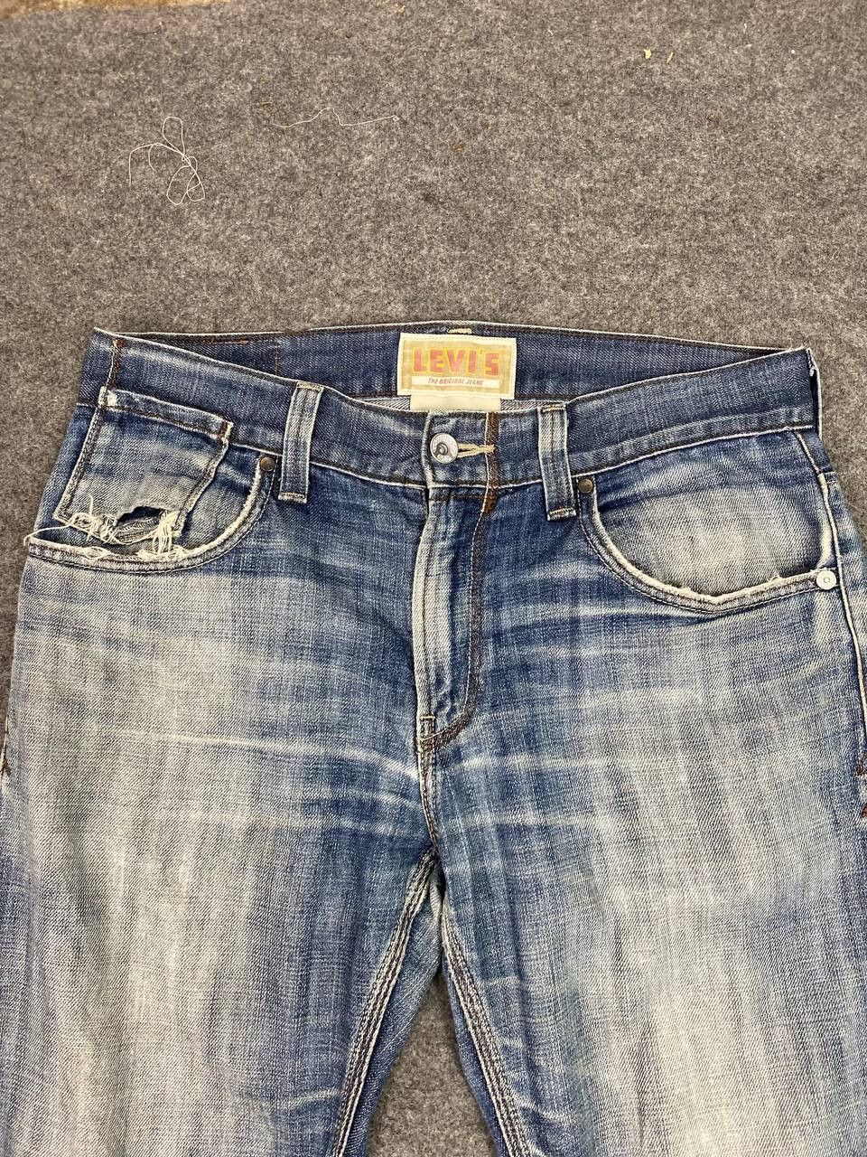 Levi's vintage levis slim straight distressed denim Size US 36 / EU 52 - 10 Thumbnail
