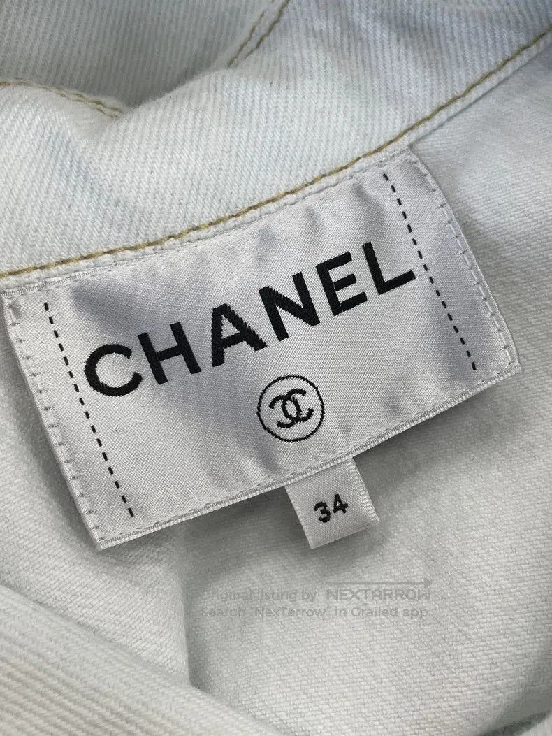Chanel Chanel 24M Beach Series Denim Jacket. Size US XS / EU 42 / 0 - 4 Thumbnail