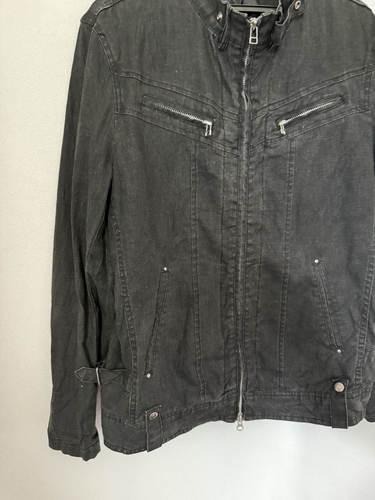 Le Grande Bleu (L.G.B.) JAPAN BRAND PAZZO DENIM CASUAL JACKET PUNK STYLE Size US M / EU 48-50 / 2 - 4 Thumbnail