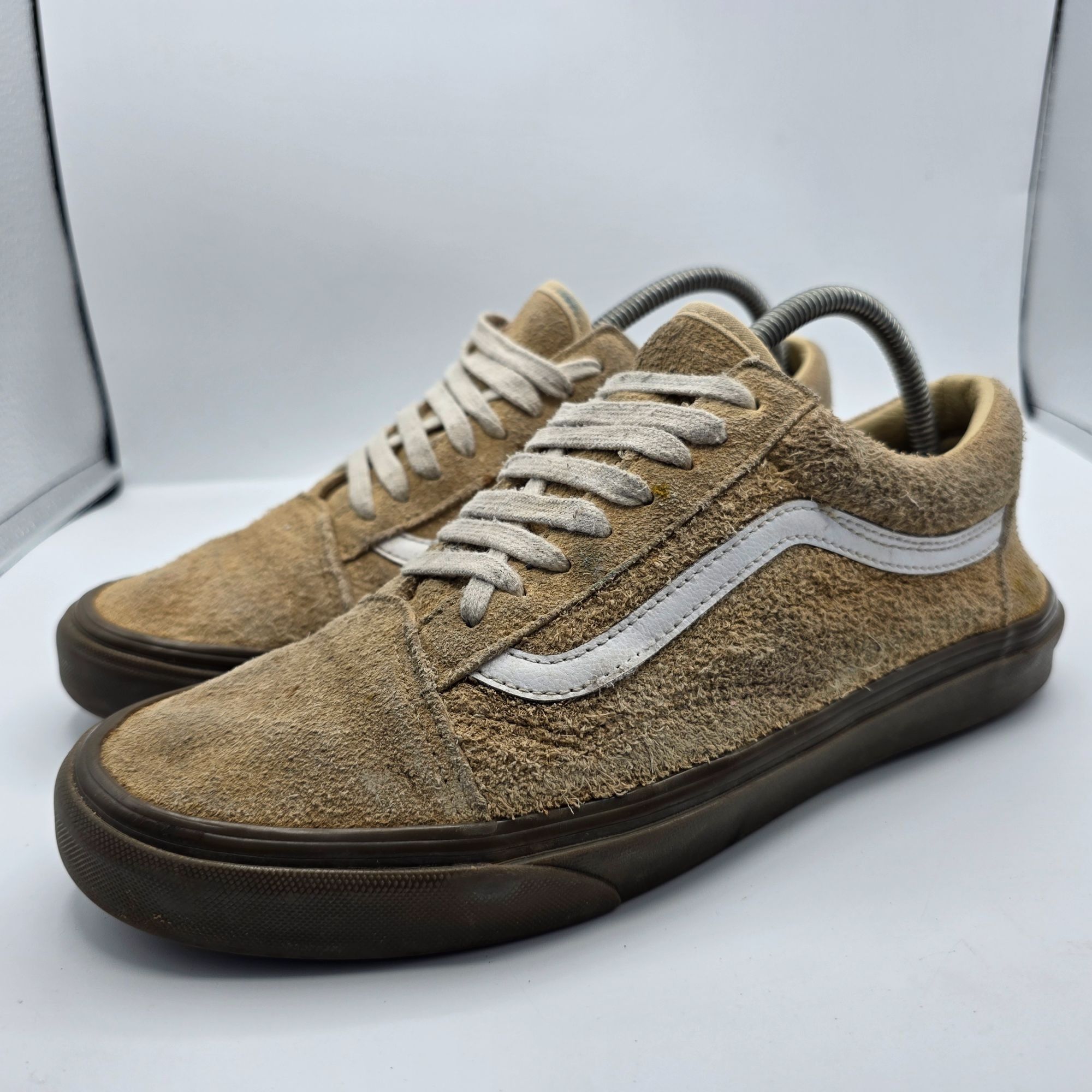 Vans Vans Hairy Suede Old Skool Mens Size 9.5 Brown Shoes Skatebo Size US 9.5 / EU 42-43 - 4 Thumbnail